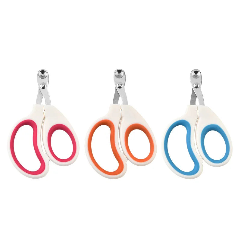 Circular Hole Cat Nail Scissors Professional Pet Dog Claw Trimmer