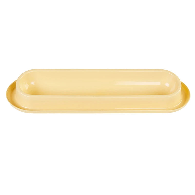 15-Degree Slanted Anti-Ant Non-Slip Pet Feeder Bowl Cats Dogs