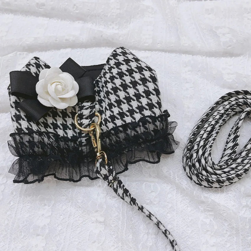 Dog Harness Leash Set Soft Mesh Breathable Padded No Pull Small Medium Puppy