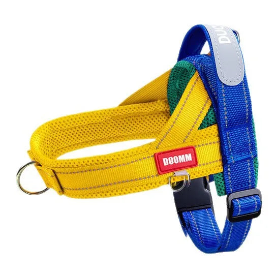 Padded Vest Dog Harness Reflective Straps Secure Walking | PawJoyKwT