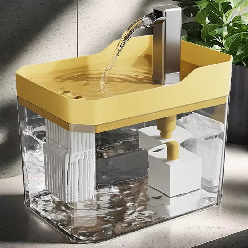 1.5L Automatic Pet Drinking Fountain | Cat Water Dispenser USA