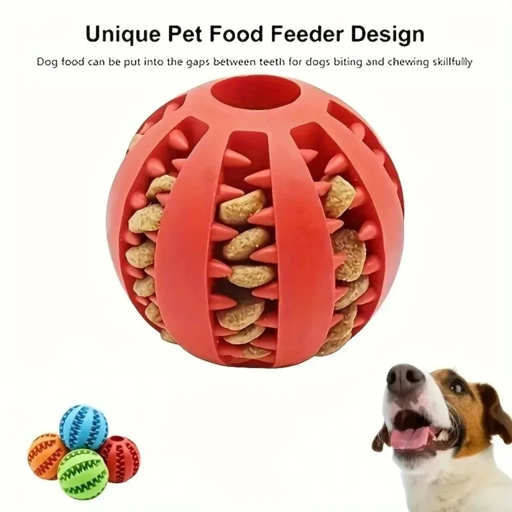 Bite-Resistant Watermelon Treat Leak Food Ball Toy Dogs