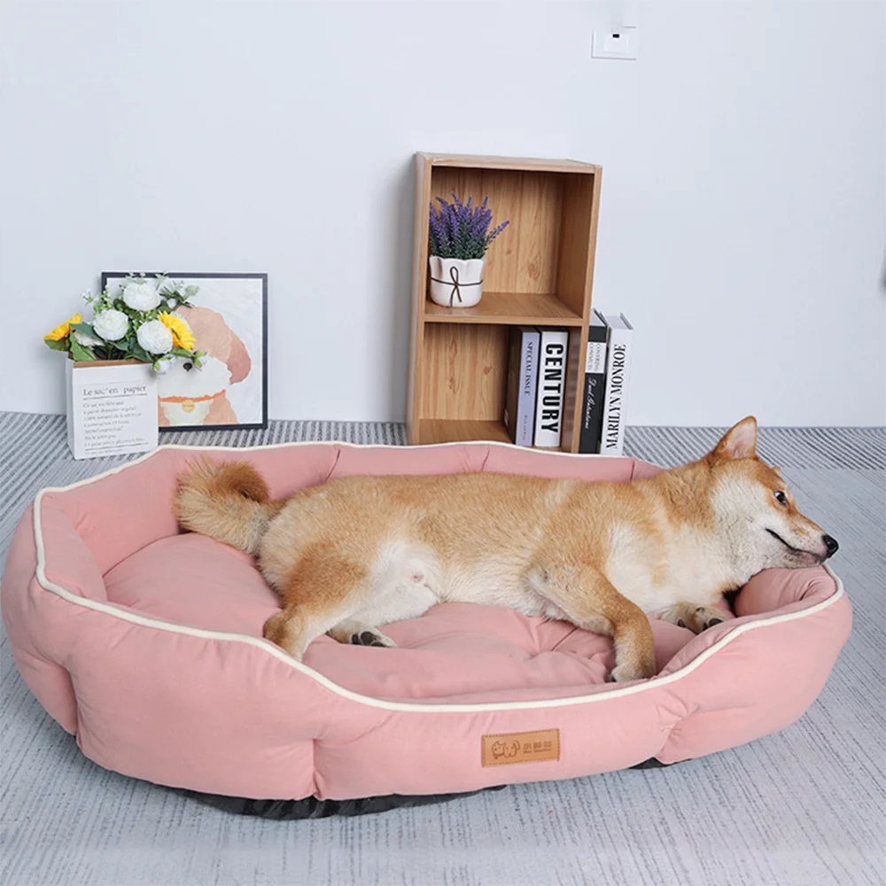 Large Pet Sofa Bed – Warm Dog & Cat Sleeping Mat