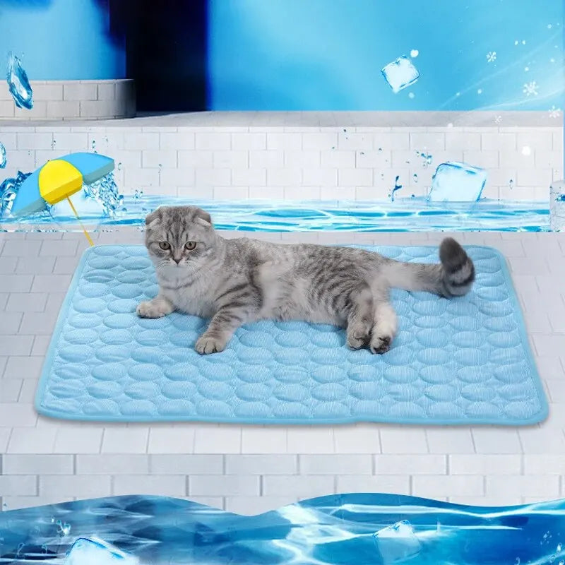 Summer Ice Cooling Pet Sofa Bed Mat for Small Dogs