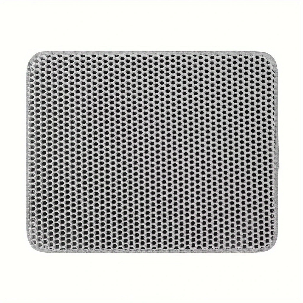 Large Cat Litter Mat Honeycomb Double Layer Urine Waterproof