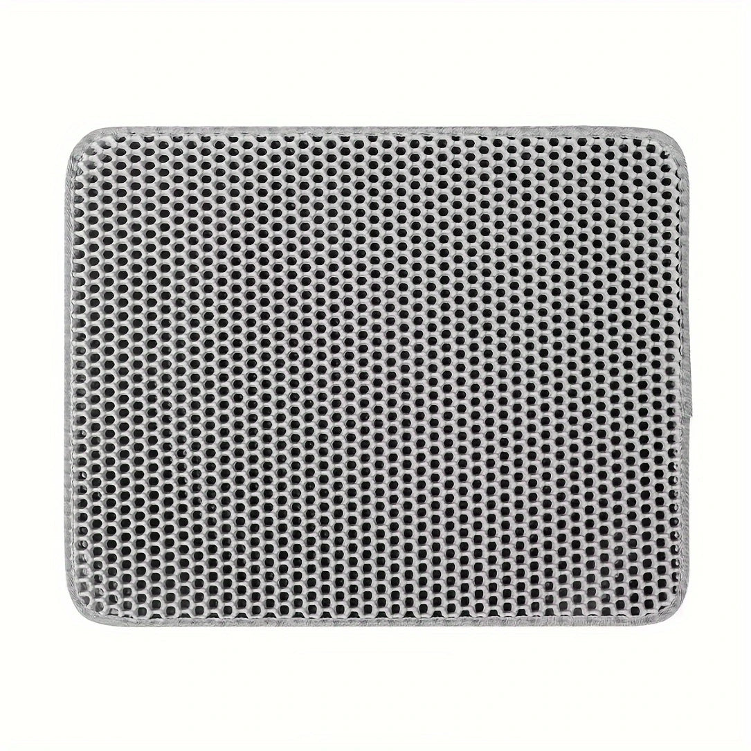 Large Cat Litter Mat Honeycomb Double Layer Urine Waterproof