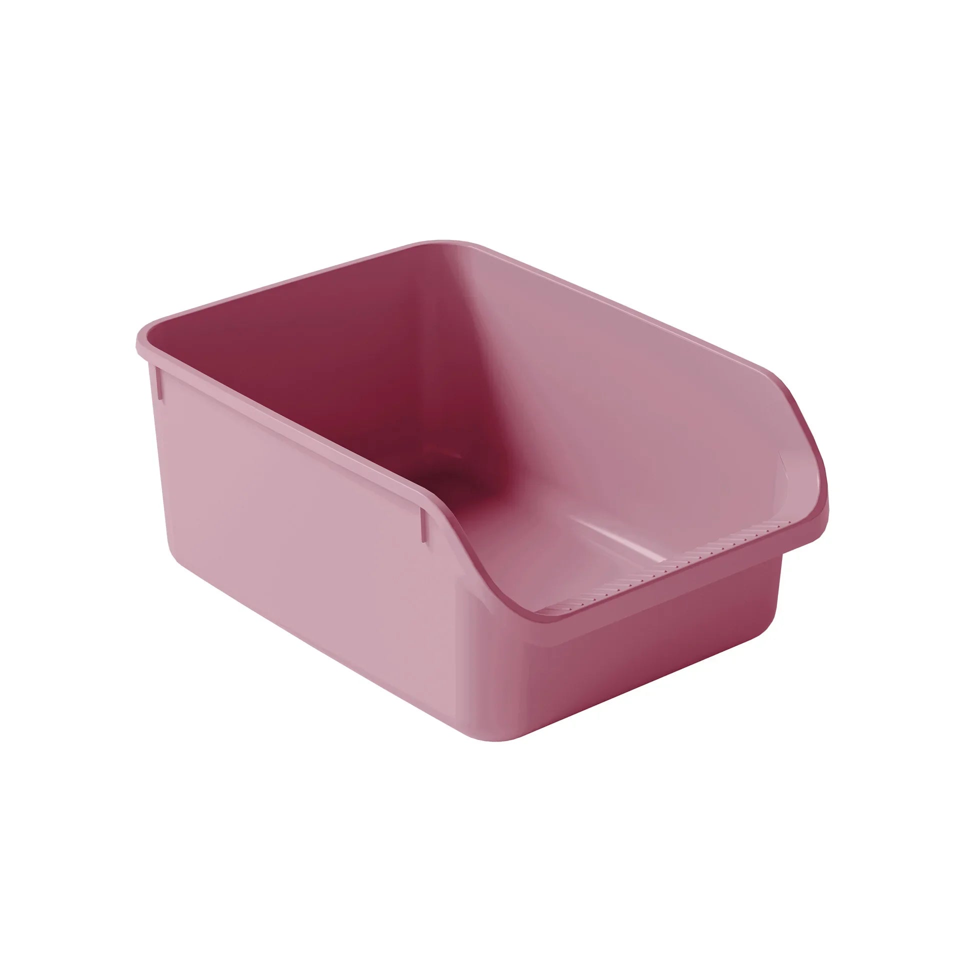 Oversized Semi-Enclosed Cat Litter Box Anti-Splash Kitten Toilet