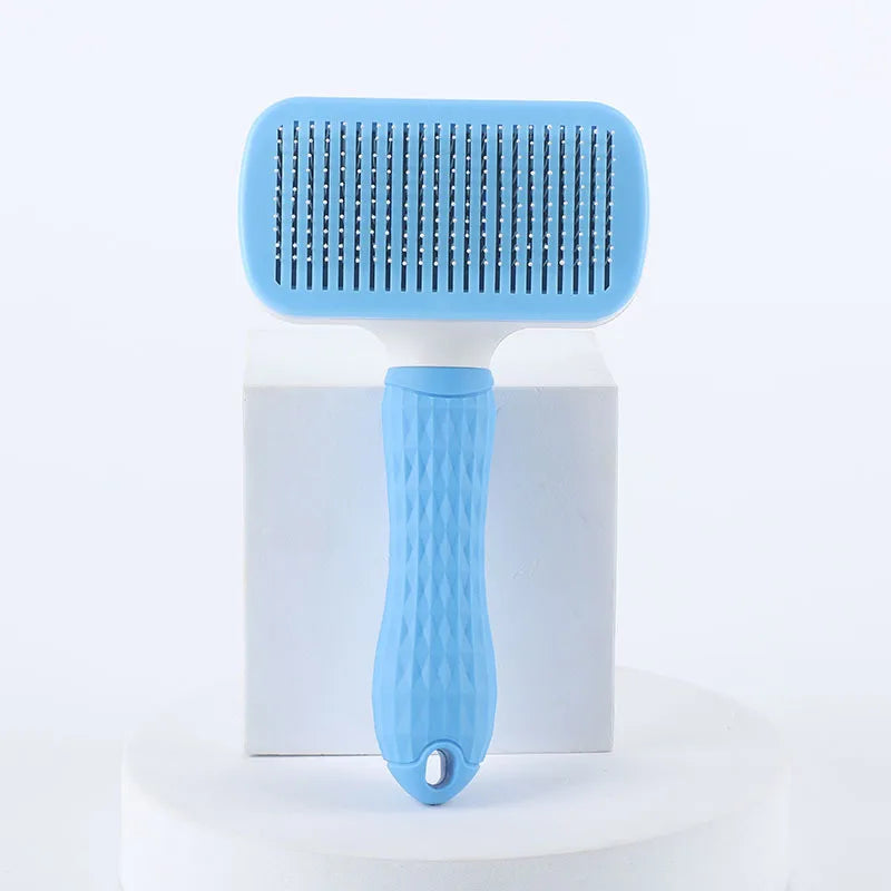 Self-Cleaning Pet Hair Remover Dematting Comb for Pets