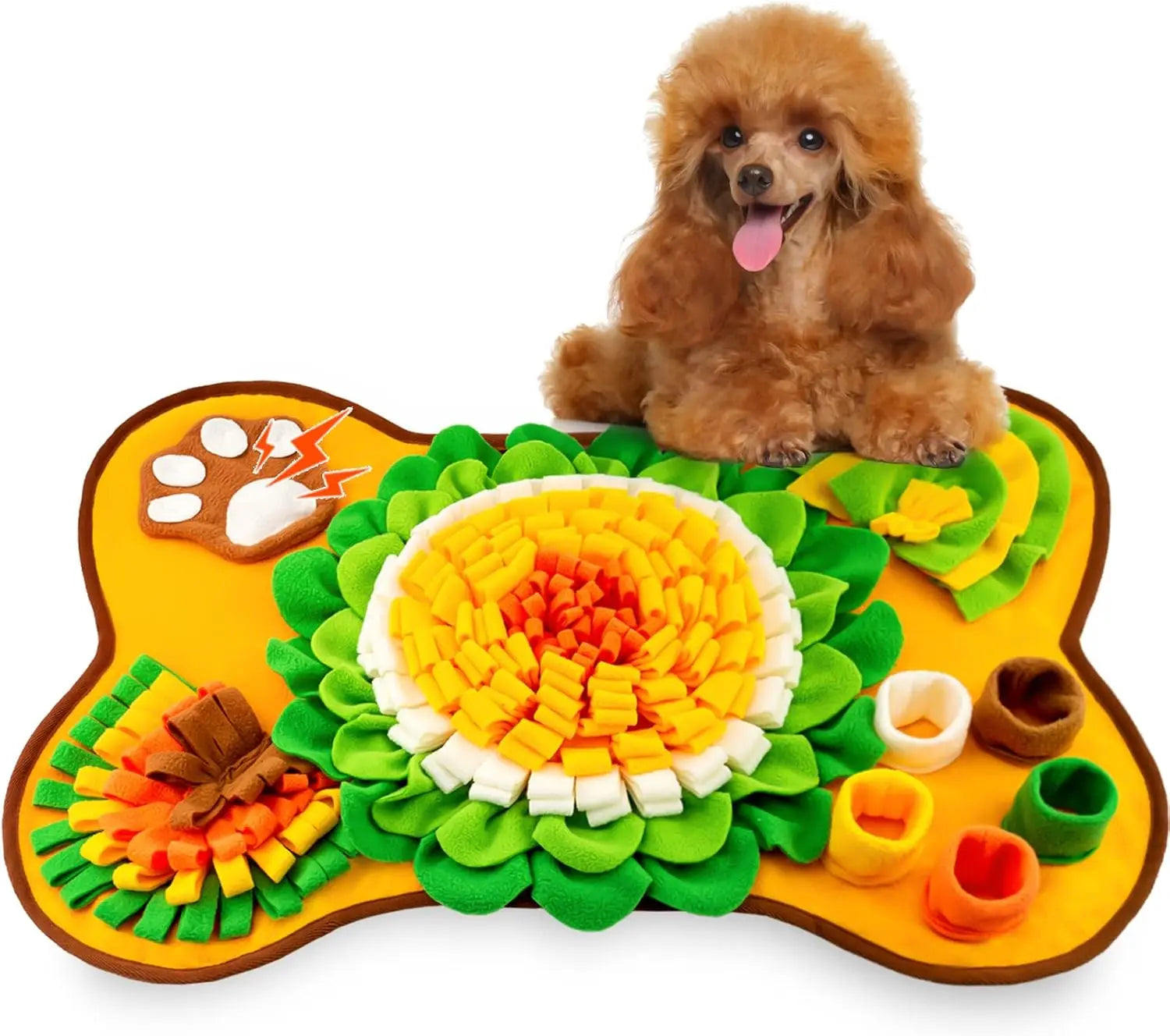 Interactive Pet Snuffle Mat for Dogs Natural Foraging Skills