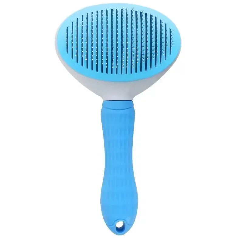 One-Click Pet Hair Removal Comb Brush for Cats and Dogs