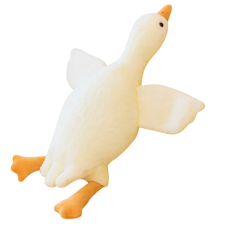 50cm Soft Goose Plush Toy Anxiety Relief Pet Companion Gift