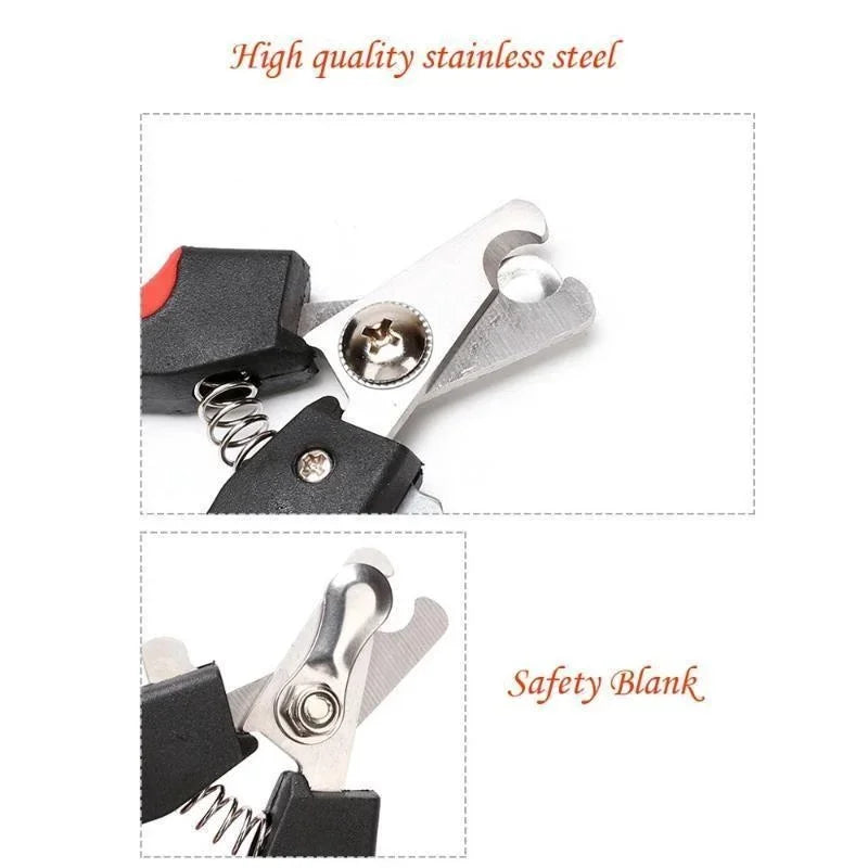 Dog Cat Nail Clipper Claw Grooming Pet Care Tool
