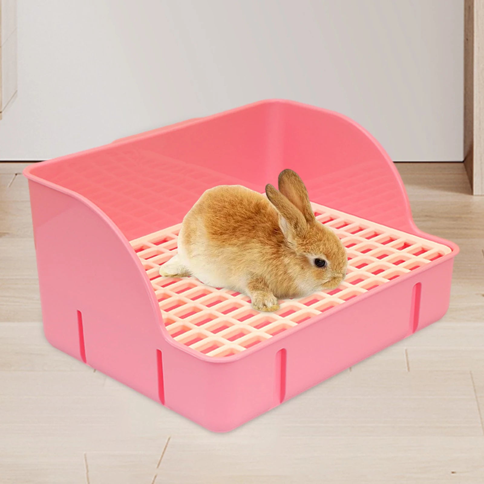 Small Animal Litter Box for Rabbits Hamsters Chinchillas Rats