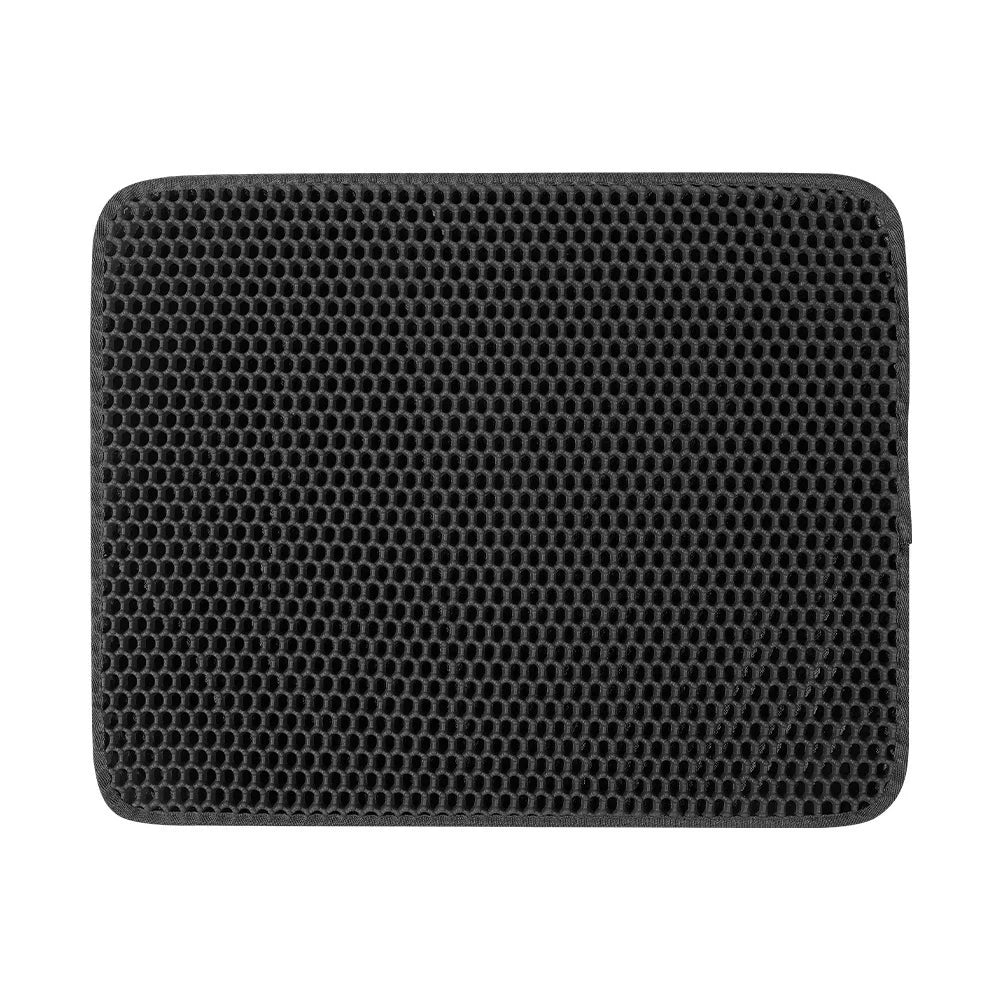 Large Cat Litter Mat Honeycomb Double Layer Urine Waterproof