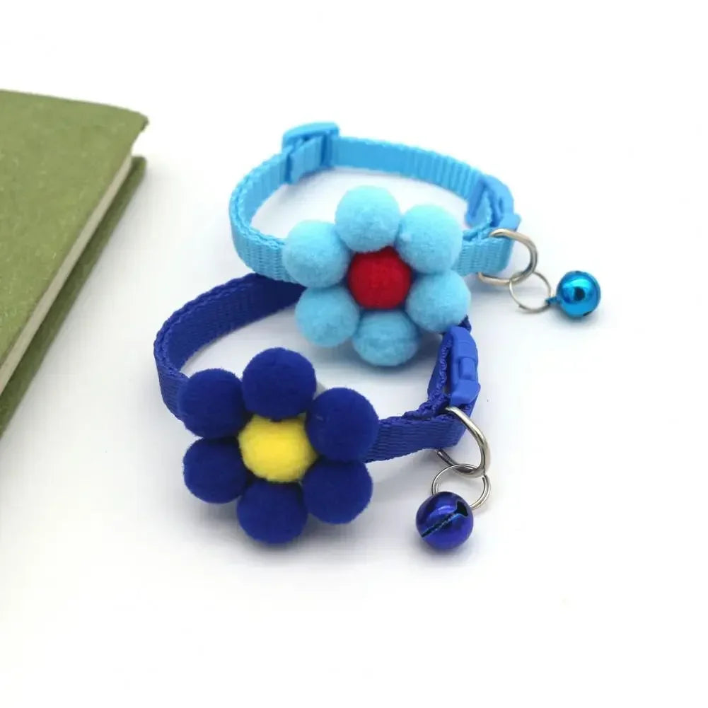 Cute Bow Cat Collar Kitten Necklace Bell Chihuahua Puppy