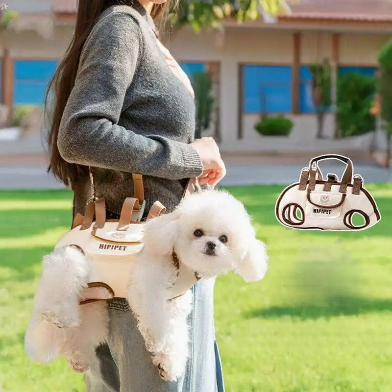 Adjustable Shoulder Handheld Pet Carrier for Hiking