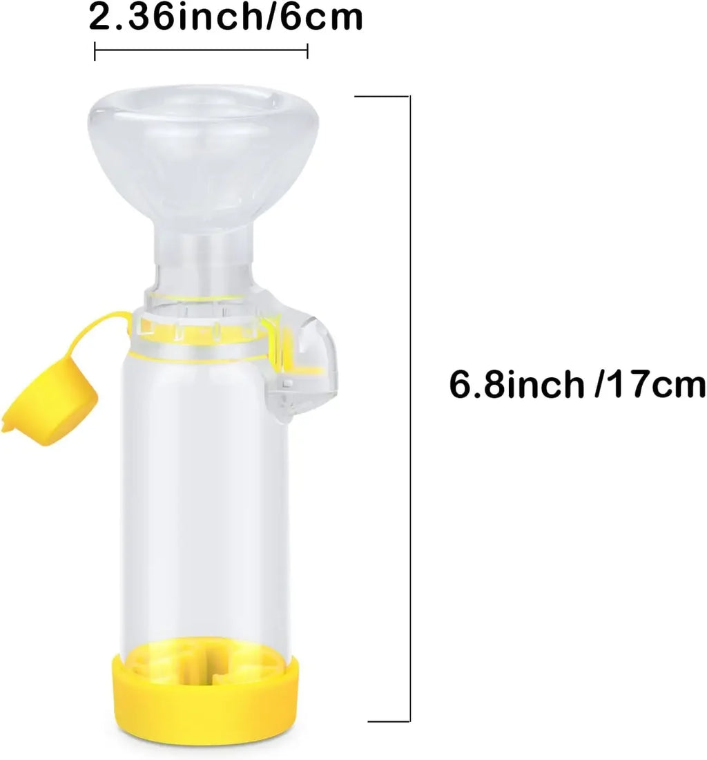 Portable Pet Aerosol Inhaler Spacer with Soft Mask for Cats Dogs