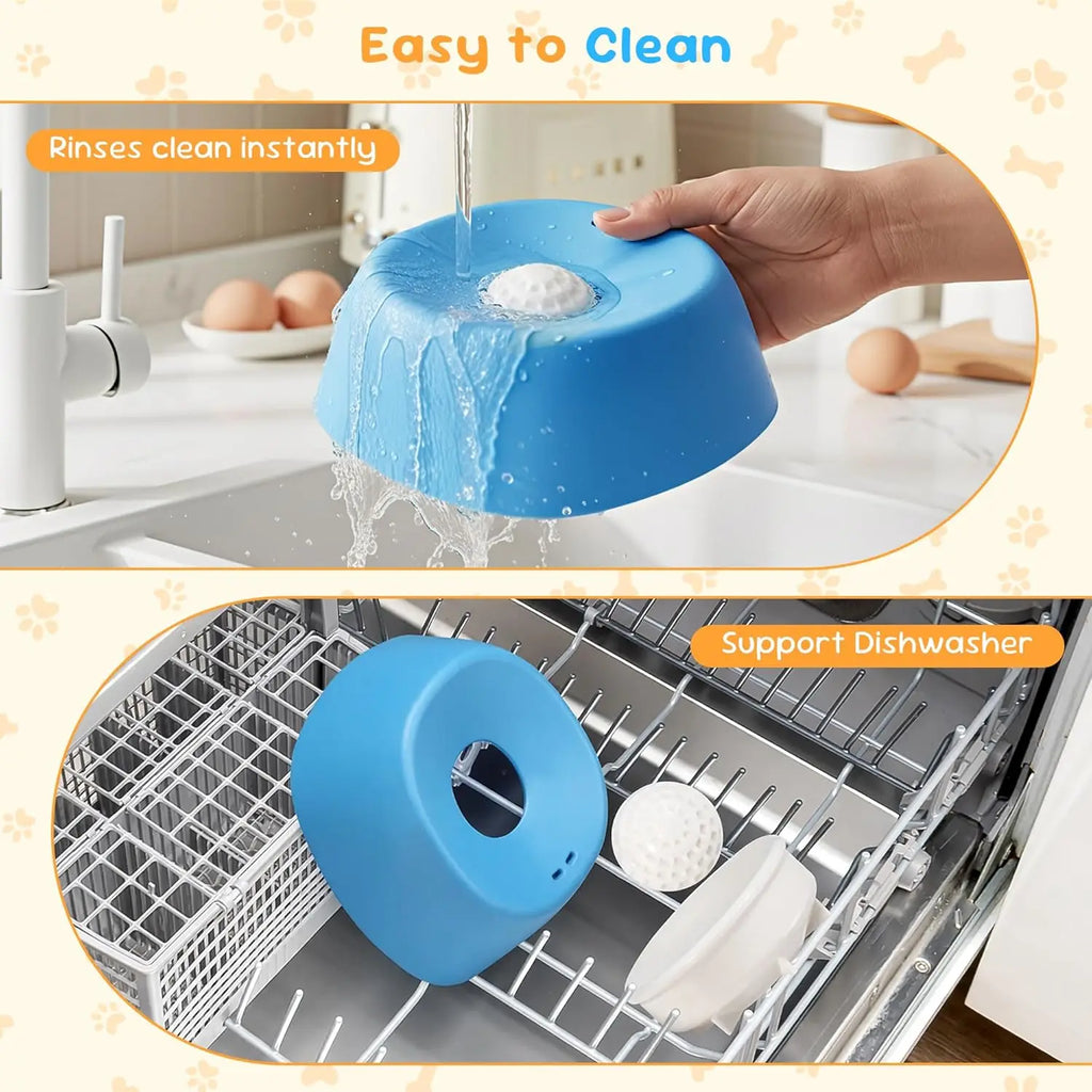 Lick Sphere Puzzle Feeder Liquid Treats