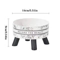 High-Foot Stainless Steel Pet Bowl with Neck Protection