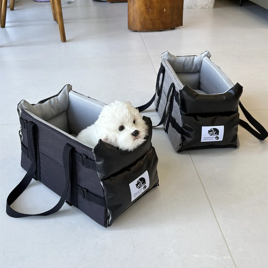 Portable Car Safety Pet Seat Small Medium Dogs Cats Travel Central Control Carrier Bed