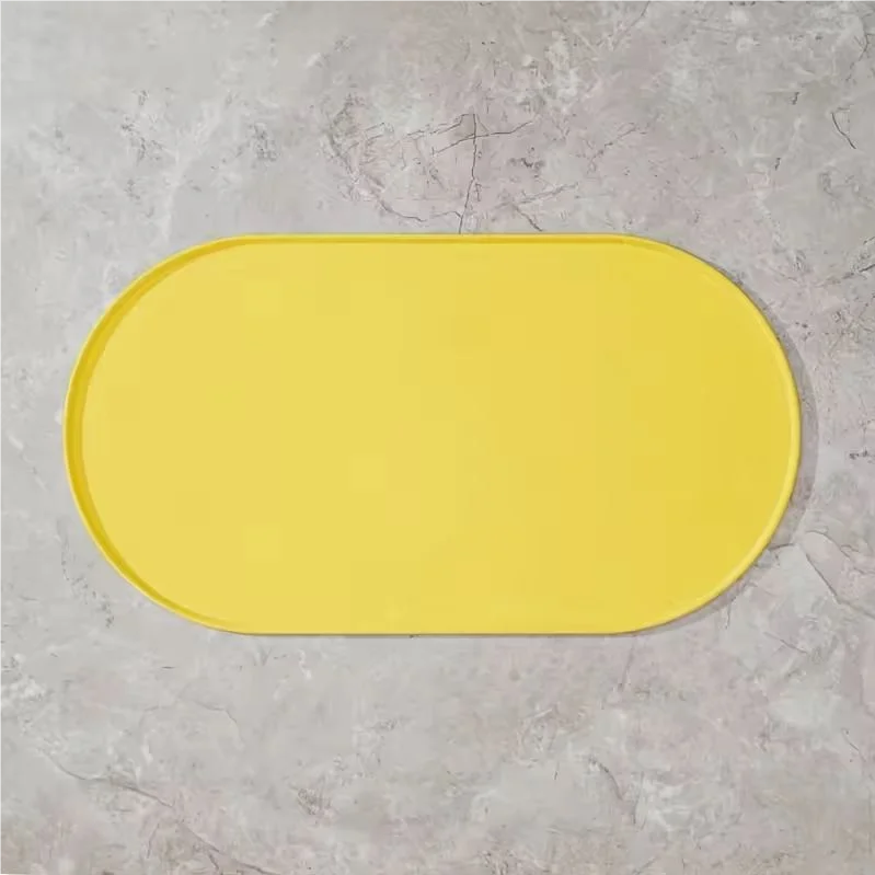1PCS Dog Feeding Mat Non Slip Waterproof Easy Clean Durable Pet Food Mat Suitable for Dog and Cat Bowls Perfect for Multi Pet