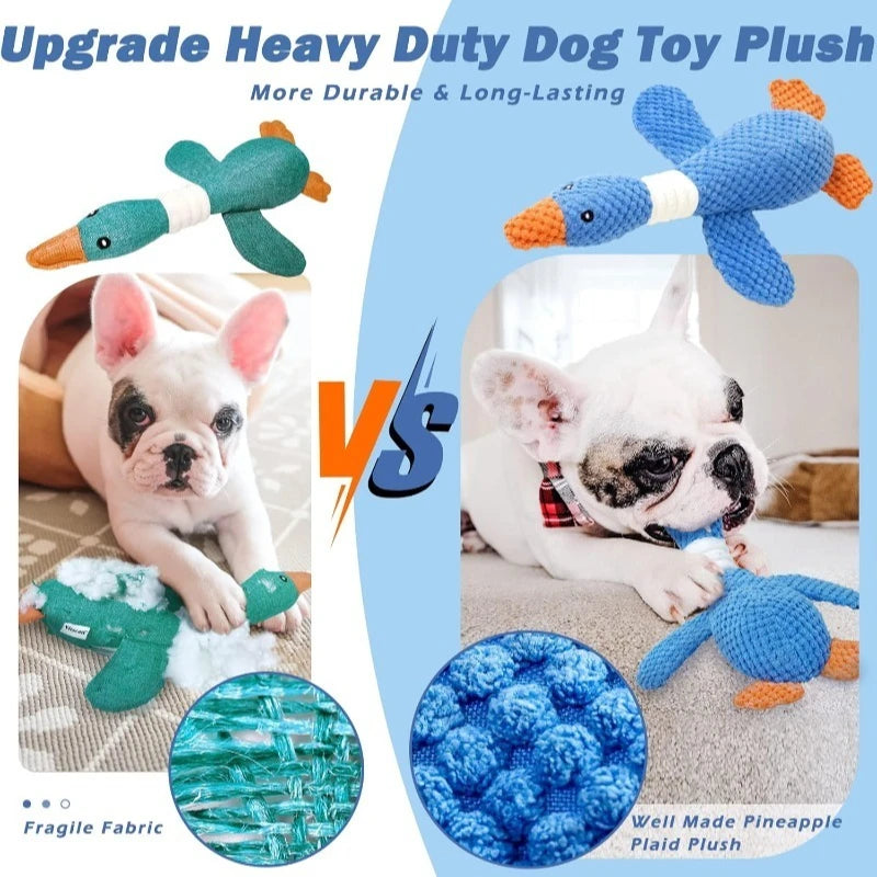 Squeaky Plush Chew Toy for Cats & Dogs — Interactive Doll