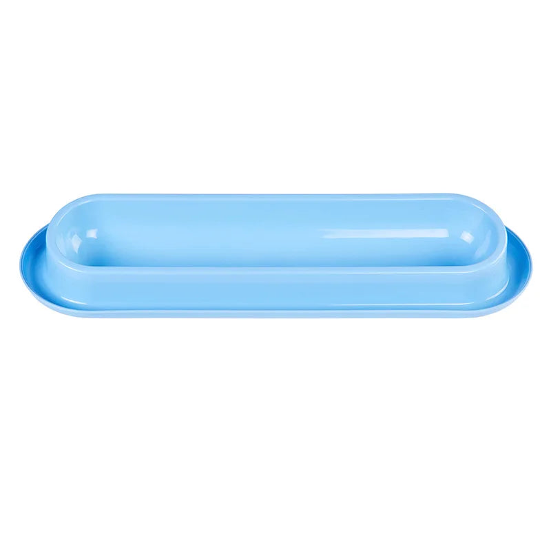 15-Degree Slanted Anti-Ant Non-Slip Pet Feeder Bowl Cats Dogs