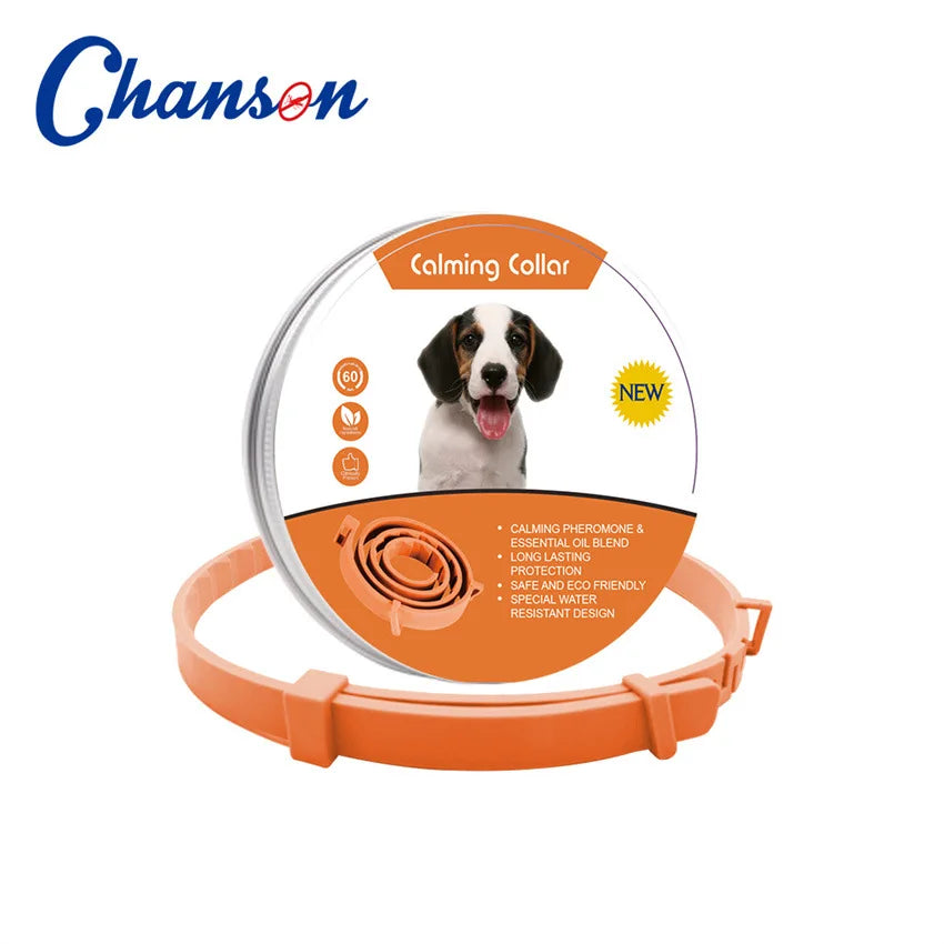 Pet Calming Collar Anxiety Pheromone Cats Dogs Adjustable