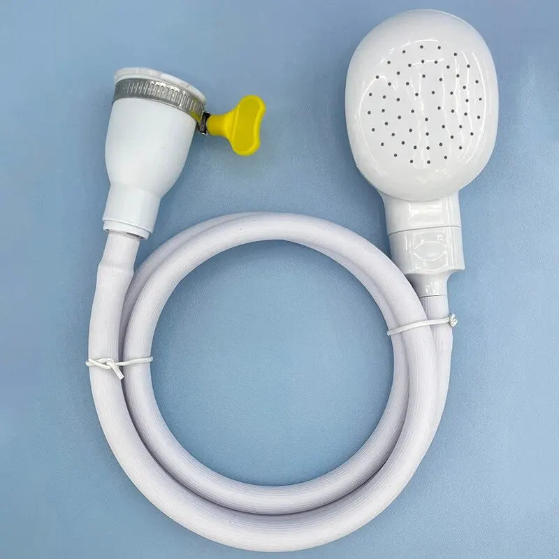 Pet Dog Bath Head Puppy Grooming Washing Sprayer Extra Long Tube Massage
