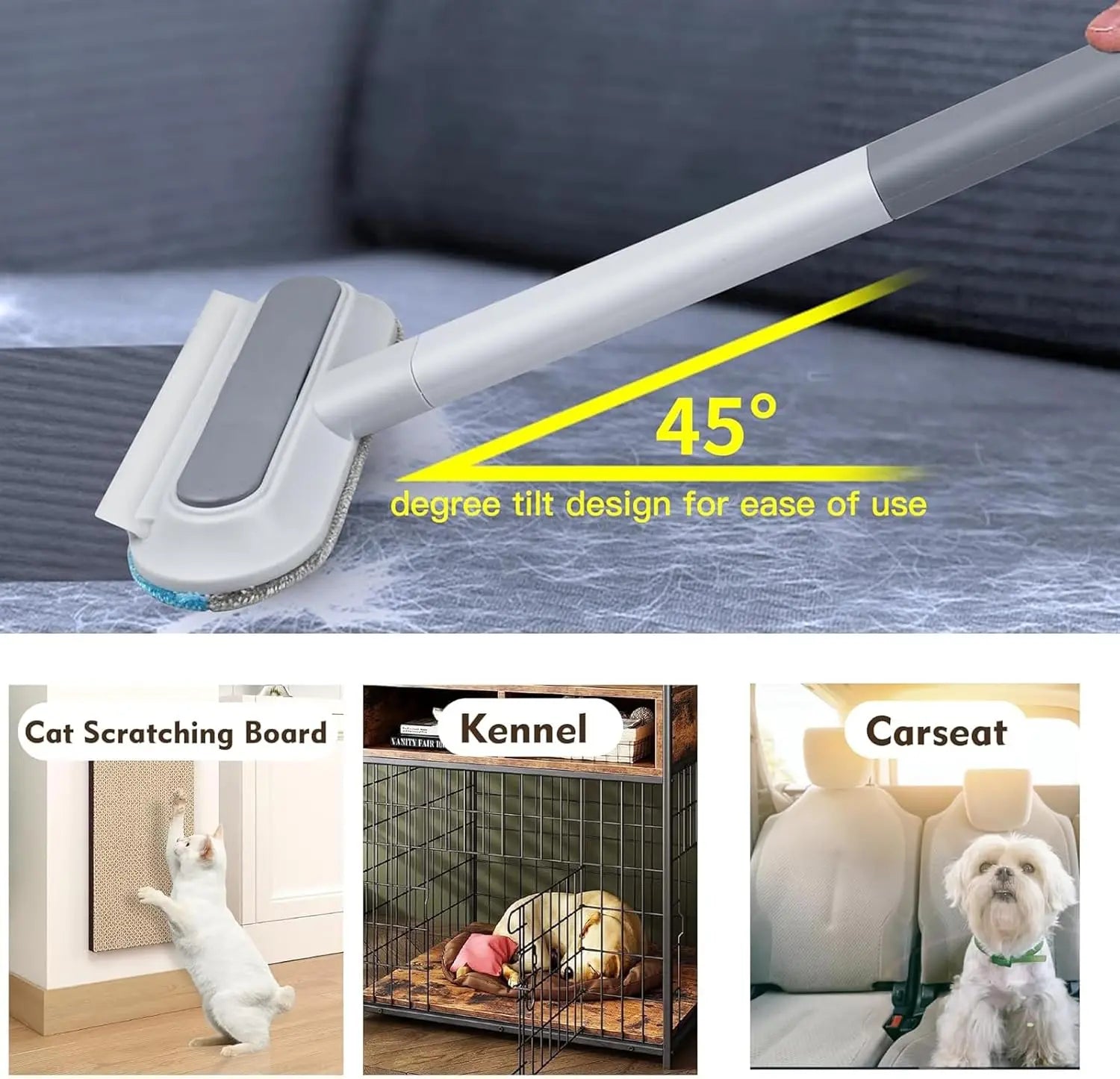 Soft Silicone Pet Bath Brush Massage Grooming Tool for Dogs Cats