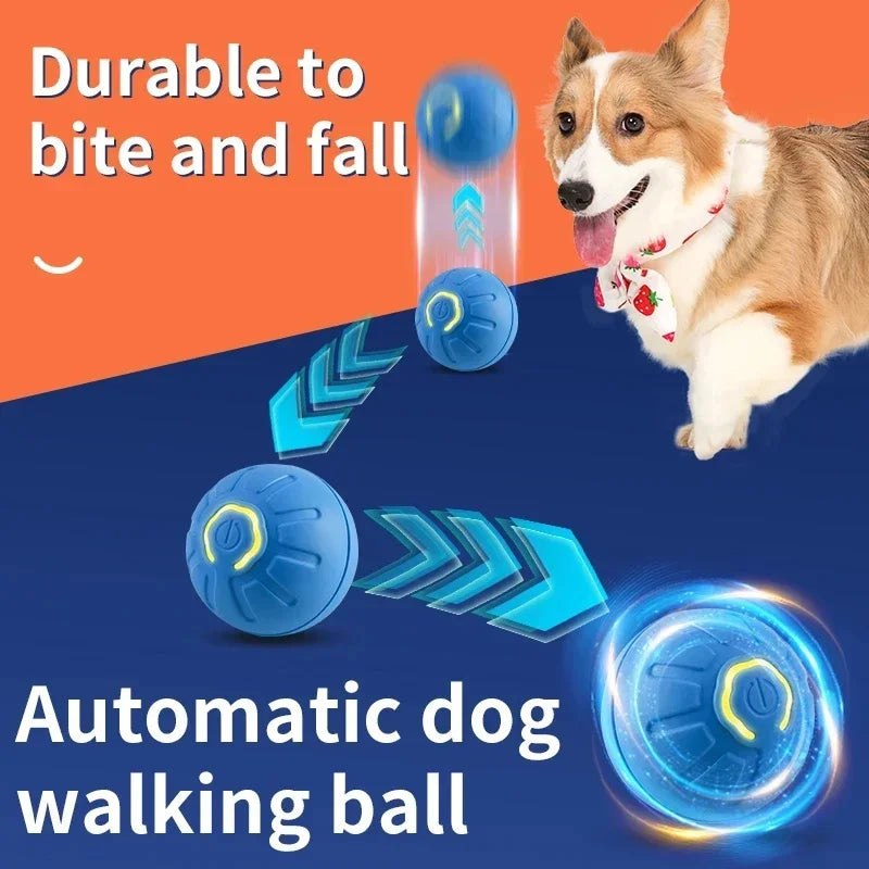 Smart USB Rechargeable Moving Ball Toy for Dogs & Cats