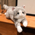 Cute Kitten Plush Toy Soft Stuffed Cat Pillow Kids Gift