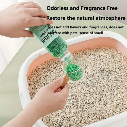 Cat Litter Deodorant Beads 6 Flavors Odor Absorbing Deodorizer