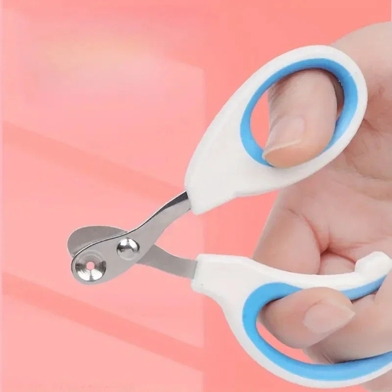 Pet Stainless Steel Nail Clipper Dog Cat Small Animal Claw Trimmer