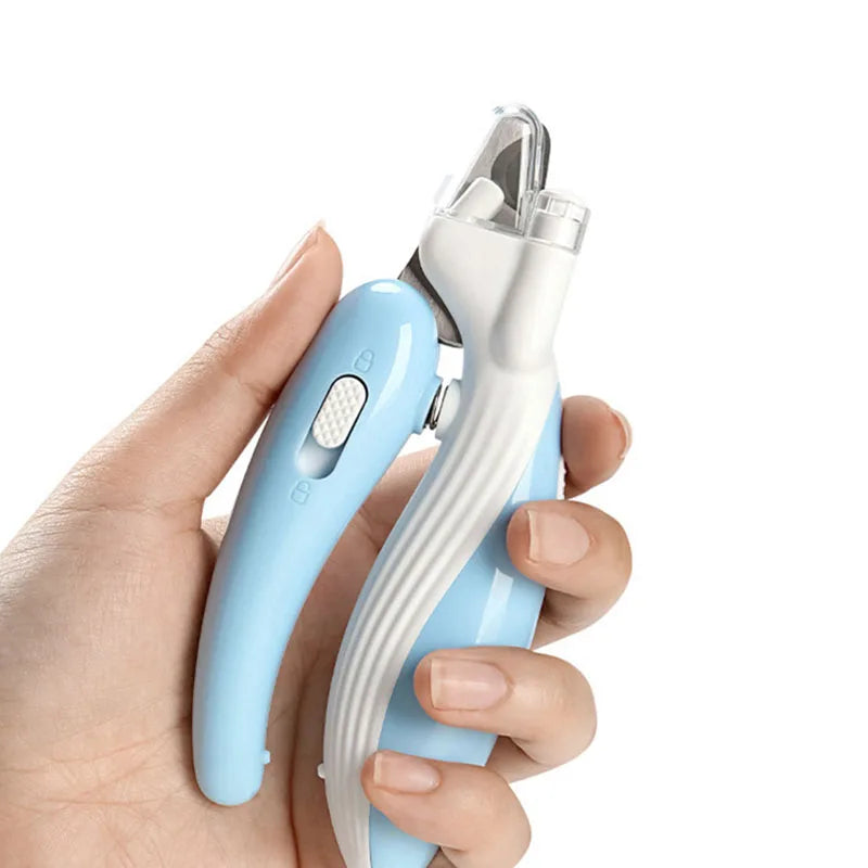Professional Pet Nail Clippers with LED Light
