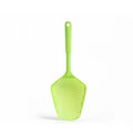 Large cat litter scoop sifter, single green perforated shovel with hanging hole