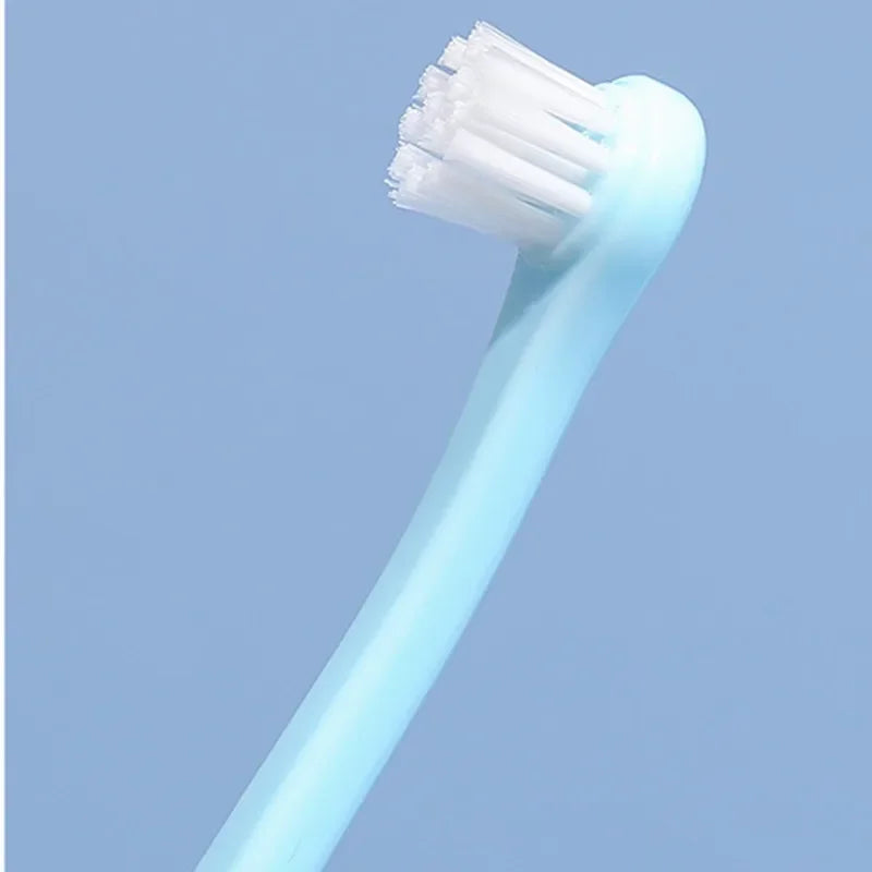 Soft Pet Toothbrush for Cat and Dog Teeth Cleaning