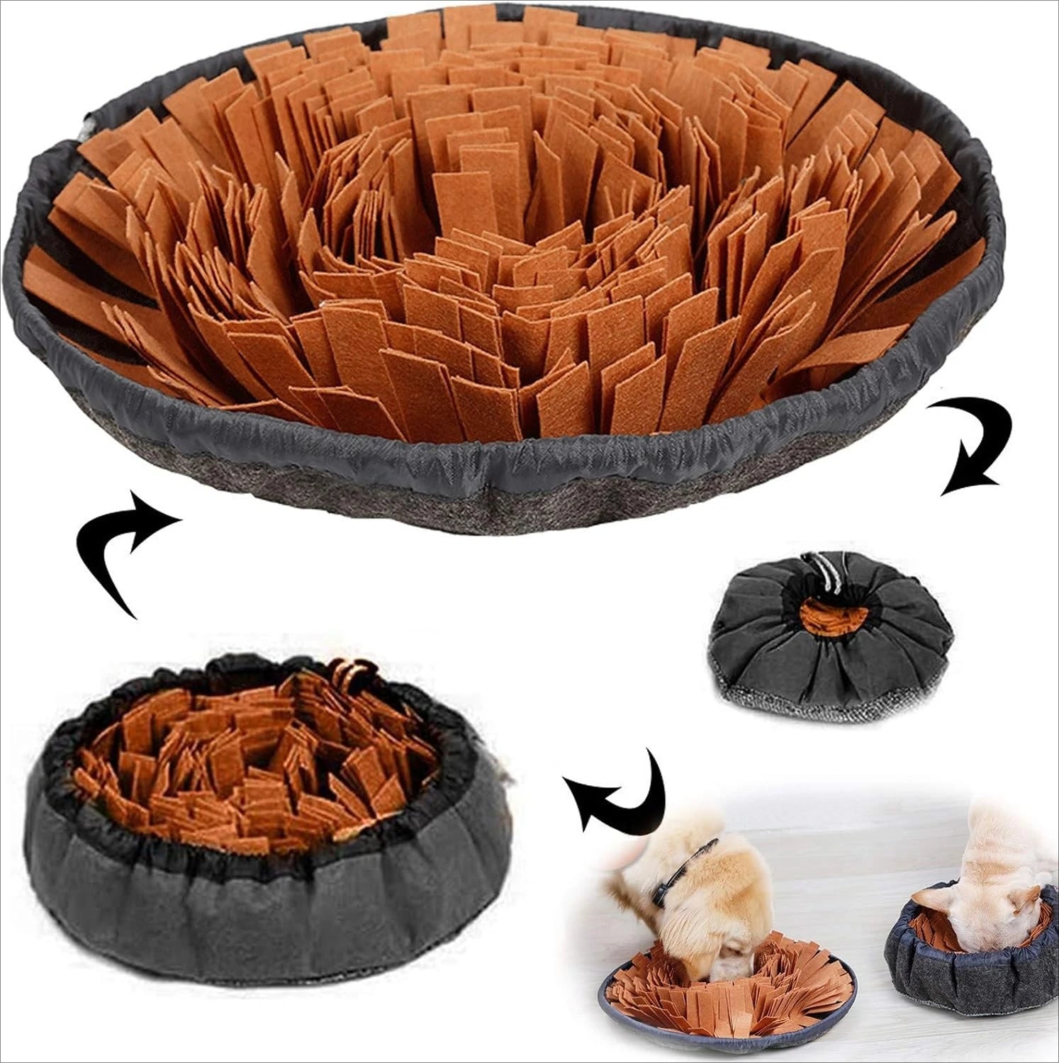 Interactive Pet Snuffle Mat for Dogs Natural Foraging Skills