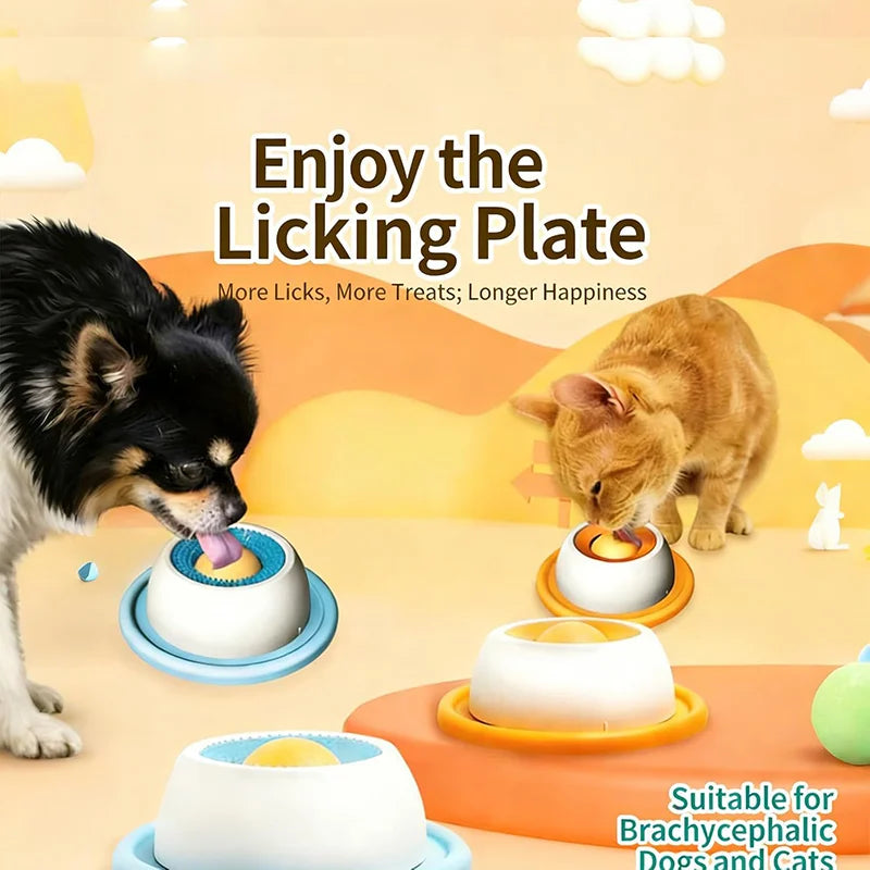 Slow Feeder Lick Mat Enrichment Toy Dogs