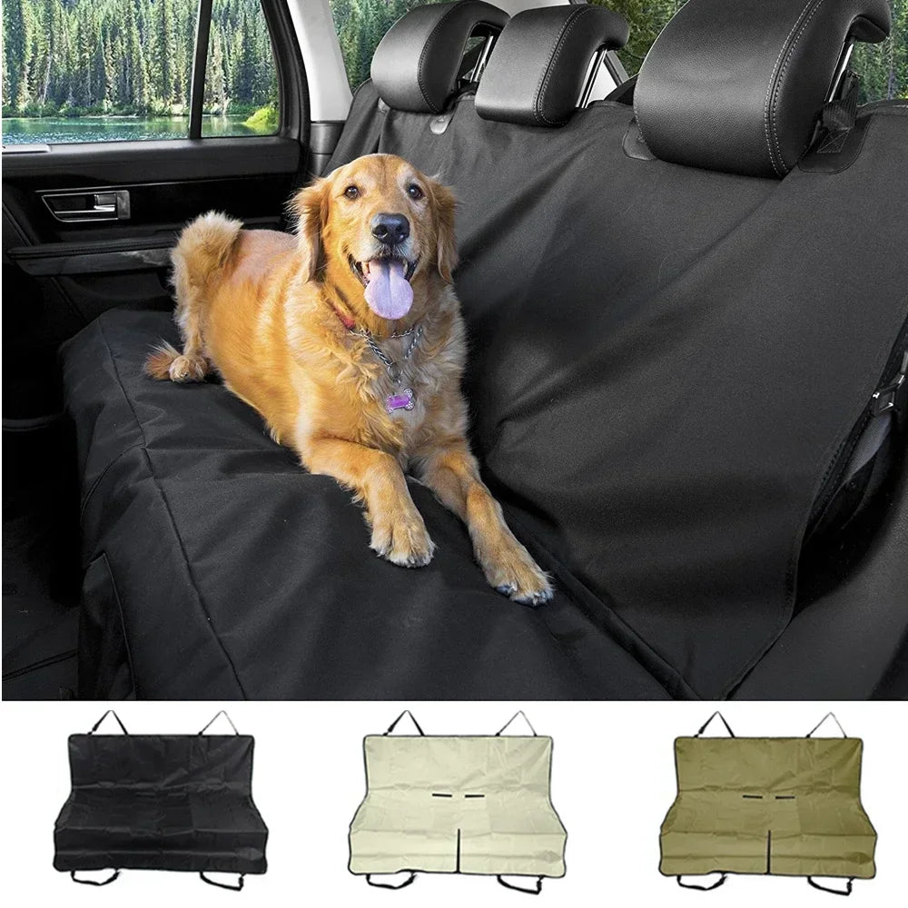 Waterproof Car Rear Seat Dog Hammock Blanket Pad
