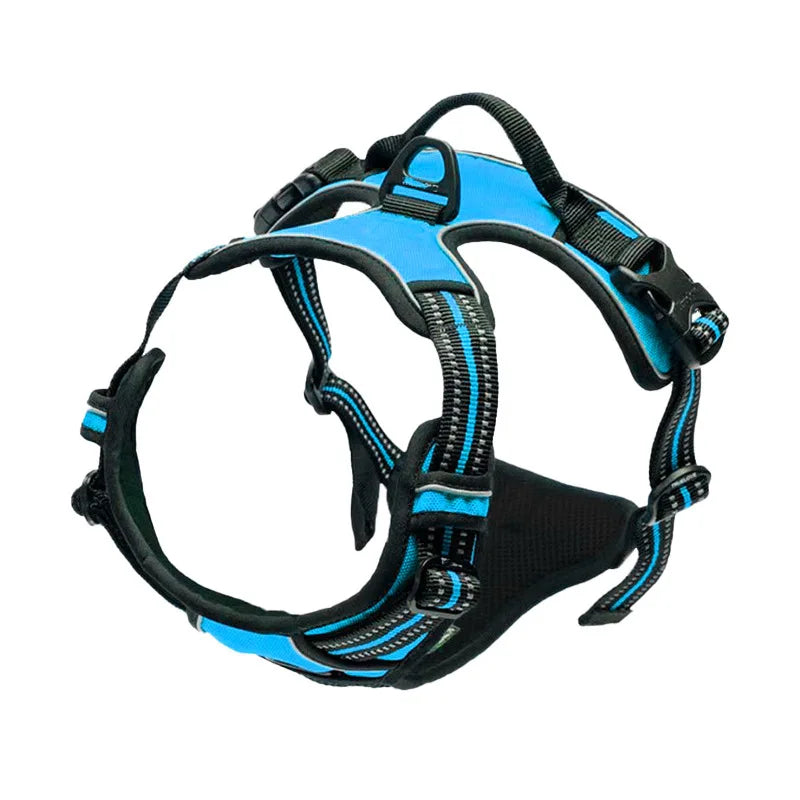 No-Pull Reflective Oxford Dog Harness Vest Large | PawJoyKwT