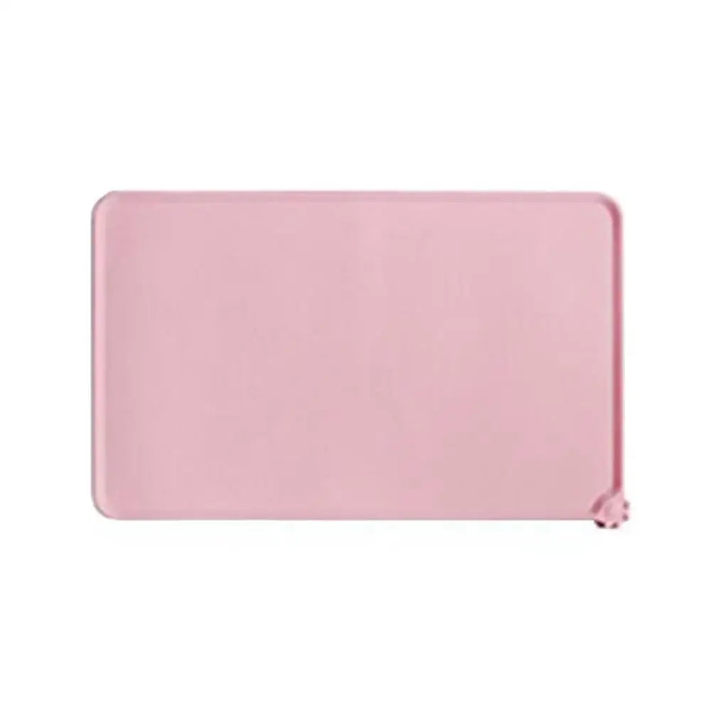BPA-Free Silicone Pet Feeding Mat with High Raised Edges