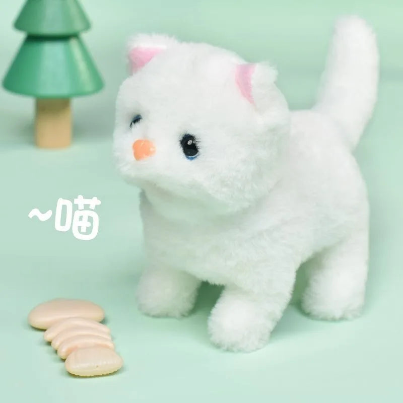 Electric Plush Animal Toy Set with Sound for Kids Boys Girls