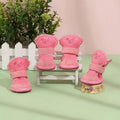Plush Snow Boots for Cats & Small Dogs — Warm & Washable