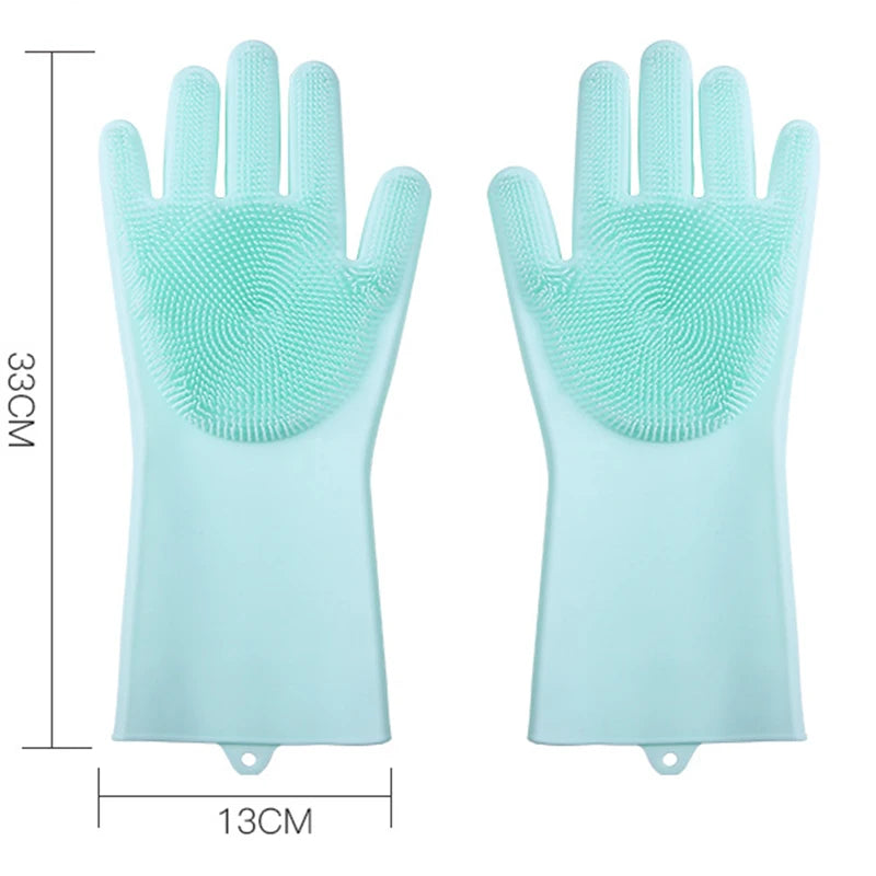 Pet Grooming Bath Glove Hair Remover Mitt for Dogs Cats
