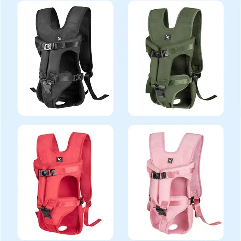 Front Travel Pet Backpack Carrier for Cats Small Dogs