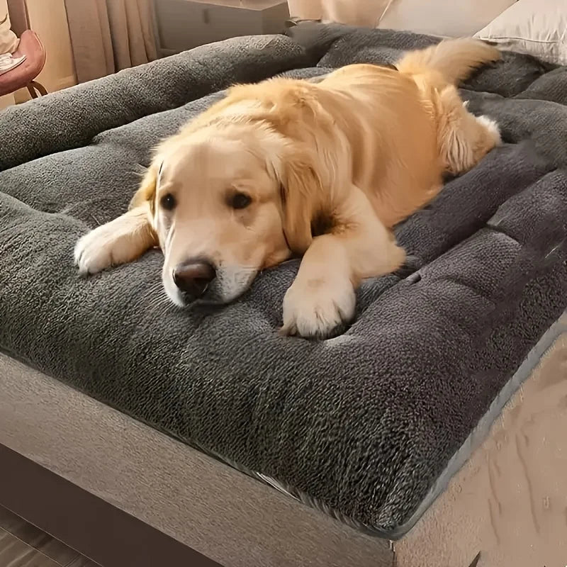 Extra Large Plush Dog Bed Sofa Soft Polyester Mat