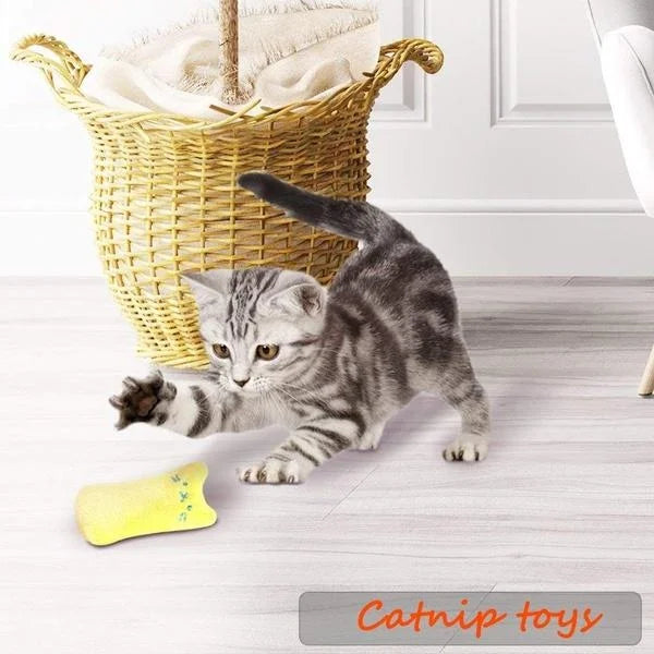 Soft Claw Bite Cat Toy | Gentle Cat Chew Toy for US Cats