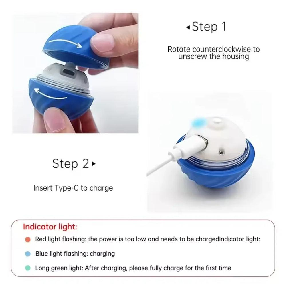 Automatic Cat Toy Electric Rotating Butterfly Teaser Wand Interactive Kitten Toy