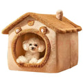 Indoor Pet Tent Bed – Warm Washable Cat & Dog House